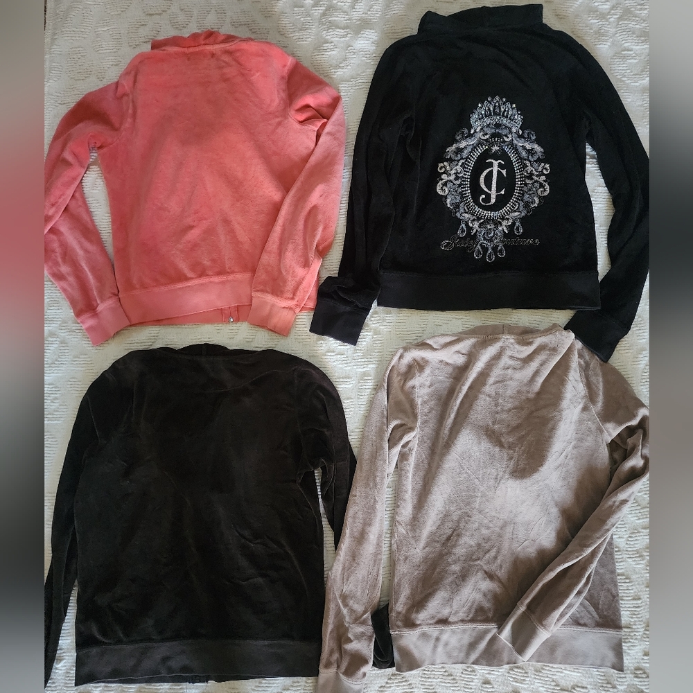 Juicy Couture TrackSuit Hoodies Lot of 4!